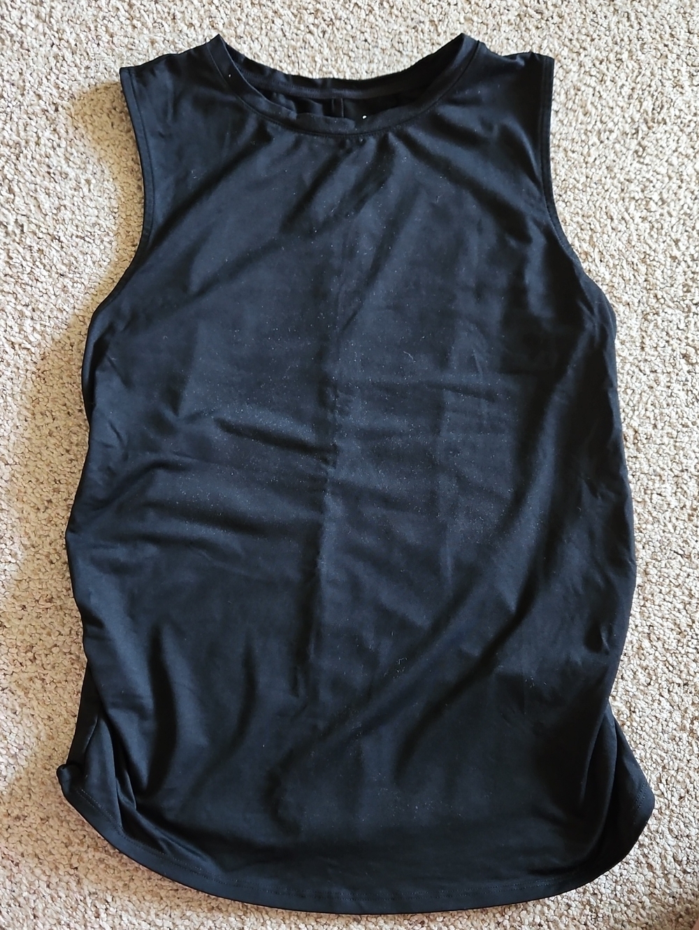 Old Navy Black Sleeveless Maternity Women's Tank Top